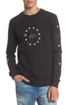Men's Rvca Star Circle Graphic T-shirt - Black