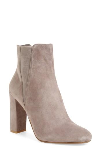 Women's Steve Madden Effect Block Heel Bootie M - Grey