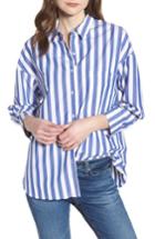 Women's Stateside Stripe Oversize Shirt - Blue