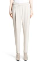 Women's Fabiana Filippi Woven Crop Pants Us / 40 It - White