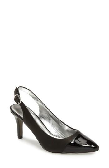 Women's David Tate Soto Slingback Pump N - Black