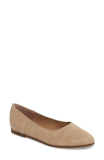 Women's Lucky Brand Calandra Flat .5 M - Beige