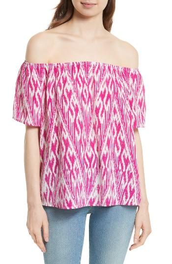 Women's Joie Amesti B Off The Shoulder Silk Top - Pink