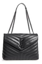 Saint Laurent Medium Loulou Matelasse Leather Shoulder Bag -
