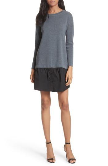 Women's Milly 2-in-1 Sweater Dress, Size - Grey