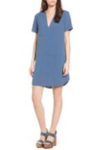 Women's Hailey Crepe Dress, Size Xxl - Blue