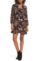 Women's Fraiche By J Choker Trapeze Dress - Red