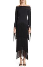Women's Chiara Boni La Robe Macaria Satin Bow Trumpet Gown