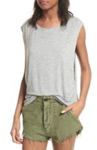 Women's Free People The It Muscle Tee - Grey