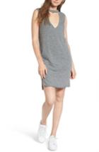 Women's Pam & Gela Choker Dress, Size - Grey