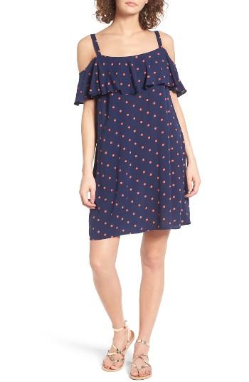 Women's Splendid Cold Shoulder Dress - Blue