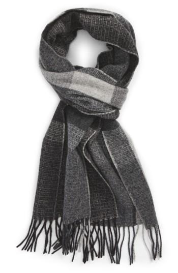 Men's Nordstrom Men's Shop Plaid Wool Scarf