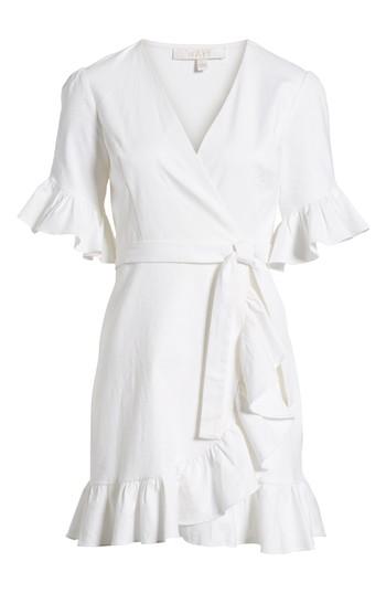 Women's Wayf Ruffle Wrap Dress