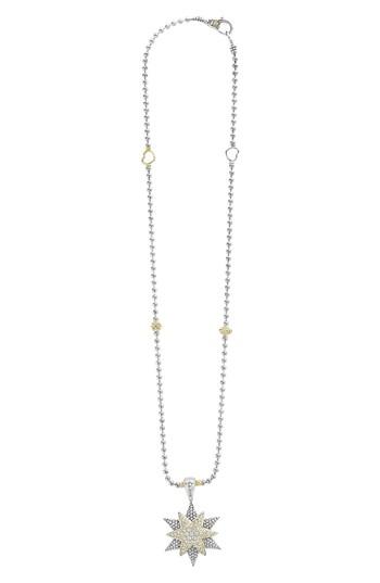 Women's Lagos North Star Large Diamond Pendant Necklace
