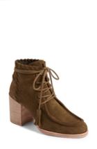 Women's Stuart Weitzman Wallawalla Lace-up Bootie M - Green