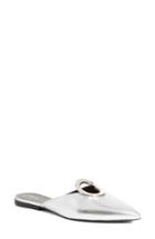 Women's Proenza Schouler Pointy Toe Mule Us / 37eu - Metallic