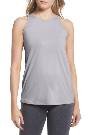 Women's Zella Strength Racerback Tank, Size - Grey