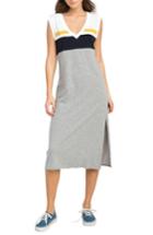 Women's Rvca Scorekeeper Midi Dress - Grey