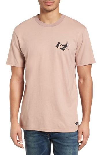 Men's Billabong X Warhol Half T-shirt - Pink