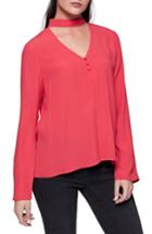 Women's Sanctuary Raven Choker Top - Red