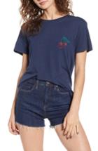 Women's Sub Urban Riot Cherry Slouched Tee - Blue