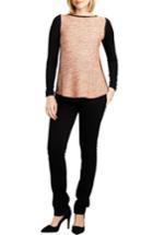 Women's Maternal America 'tulip' Wrap Back Top - Pink