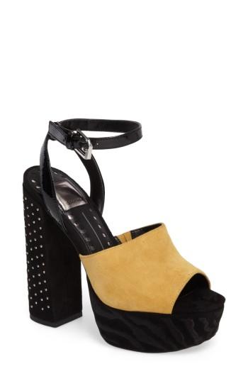 Women's Dolce Vita Platform Sandal M - Yellow