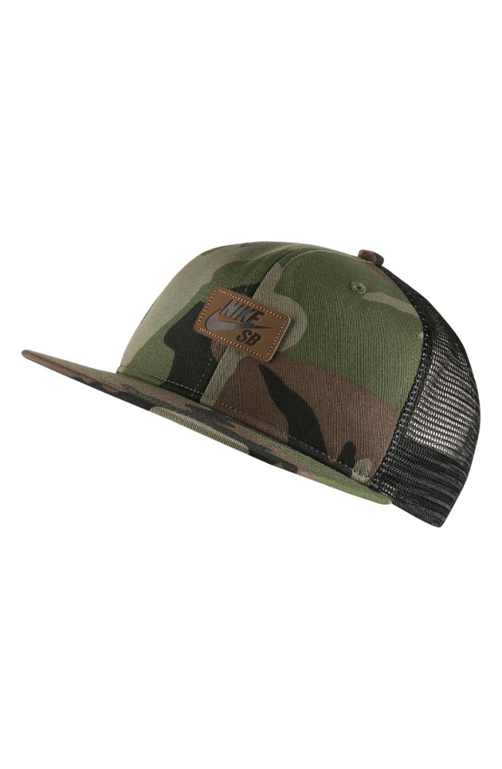 Men's Nike Sb Pro Cap Trucker Hat - Green