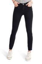 Women's Madewell 9-inch High Rise Skinny Jeans - Black