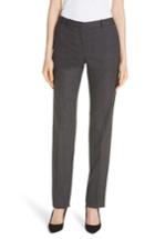 Women's Boss Tamea Tropical Stretch Wool Trousers - Black