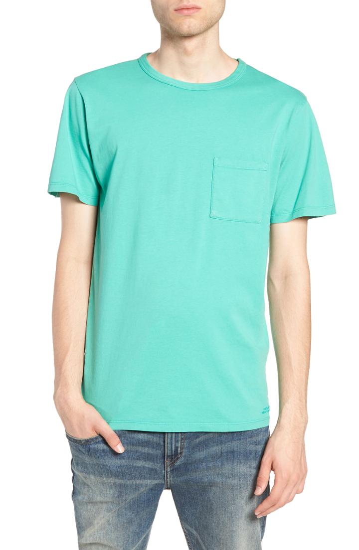 Men's Saturdays Nyc Randall T-shirt, Size - Green