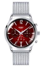Men's Henry London Chancery Chronological Mesh Strap Watch, 41mm