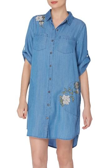 Women's Catherine Catherine Malandrino Derry Tunic - Blue