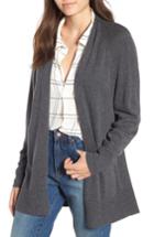 Women's Leith Boxy Cardigan, Size - Grey