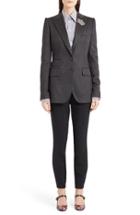 Women's Dolce & Gabbana Crown Crest Melange Cashmere Jacket