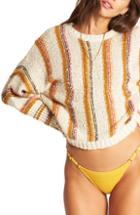 Women's Billabong Easy Going Sweater - White