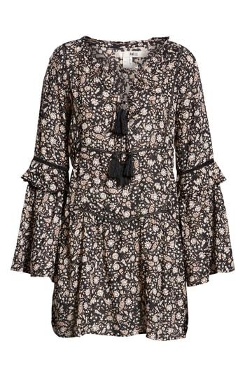 Women's Amuse Society La Palma Tiered Minidress - Black