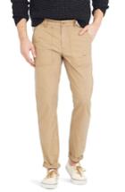 Men's J.crew 770 Straight Fit Ripstop Camp Pants X 32 - Beige