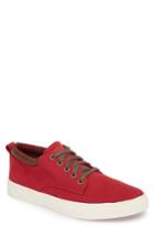 Men's Fish 'n' Chips Hampton Low Top Sneaker .5 M - Red