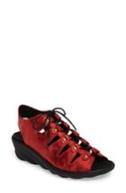 Women's Wolky Arena Sandal .5-8us / 39eu - Red