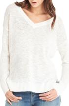 Women's Michael Stars V-neck Sweater - Grey