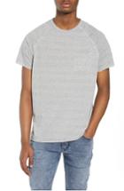 Men's The Rail Stripe Pocket T-shirt - Grey
