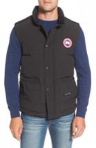 Men's Canada Goose Freestyle Down Vest, Size - Black
