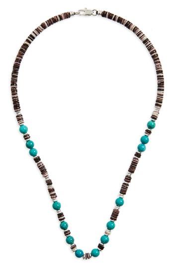 Men's Link Up Shell Bead Necklace