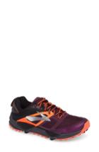 Women's Brooks Cascadia 12 Trail Running Shoe .5 B - Purple