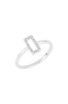 Women's Carriere Diamond Open Rectangle Ring (nordstrom Exclusive)