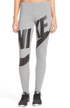 Women's Nike 'leg-a-see' Exploded Logo Leggings - Grey