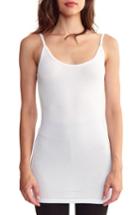 Women's Lamade Cotton & Modal Camisole - White