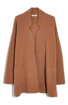 Women's Madewell Spencer Sweater Coat - Brown