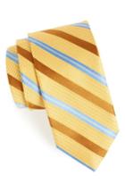 Men's John W. Nordstrom Woven Silk Tie, Size - Yellow